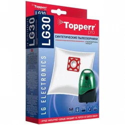 Аксессуар Topperr Пылесборники LG30 сверхпрочные нетканые (4пылесбор.) (1фильт.) 1408