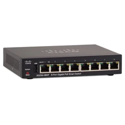 Коммутатор Cisco SMART SG250-08HP-K9-EU 1000 Base-TX (1000 мбит/с)