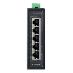 Коммутатор Planet IGS-500T IP30 1000 Base-TX (1000 мбит/с)