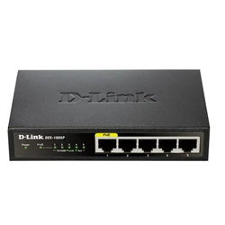 Коммутатор D-link DGS-1005P 1000 Base-TX (1000 мбит/с)
