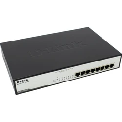 Коммутатор D-link DGS-1008MP/B1A 1000 Base-TX (1000 мбит/с)