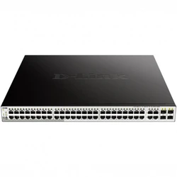 Коммутатор D-link DGS-1210-52MP/FL1A 1000 Base-TX (1000 мбит/с), 4 SFP порта