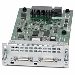 Сетевое устройство Cisco 2-Port Serial WAN Interface card NIM-2T= Модуль