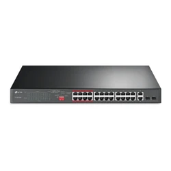 Коммутатор TP-Link TL-SL1226P 100 Base-TX (100 мбит/с), 2 SFP порта
