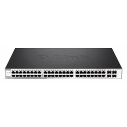 Коммутатор D-link DGS-1210-52 ME B1A DGS-1210-52/ME/B1A 1000 Base-TX (1000 мбит/с), 4 SFP порта