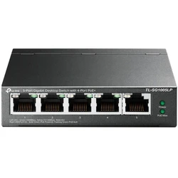 Коммутатор TP-Link (SOHO) TL-S1005LP TL-SG1005LP(UN) 1000 Base-TX (1000 мбит/с)