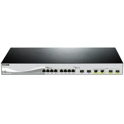 Коммутатор D-link DXS-1210-12TC 10 GBase-T (10000 мбит/с), 2 SFP порта