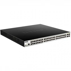 Коммутатор D-link DGS-1210-52P/ME/B1A 1000 Base-TX (1000 мбит/с), 4 SFP порта