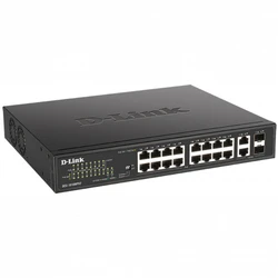 Коммутатор D-link DES-1018MPV2/A1A 100 Base-TX (100 мбит/с), 2 SFP порта
