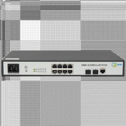 Коммутатор SNR SNR-S2985G SNR-S2985G-8T-POE 1000 Base-T (1000 мбит/с), 2 SFP порта