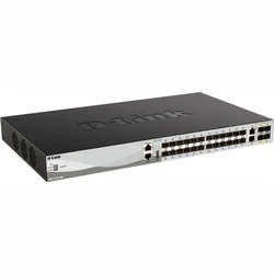 Коммутатор D-link DGS-3130-30S/B1A 10 GBase-T (10000 мбит/с), 24 SFP порта
