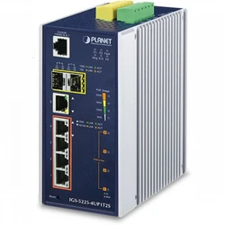 Коммутатор Planet IGS-5225-4UP1T2S 1000 Base-T (1000 мбит/с), 2 SFP порта