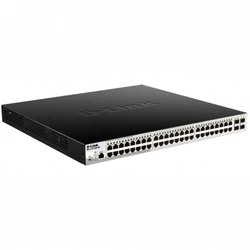 Коммутатор D-link DGS-1210-52MP/ME/B2A 1000 Base-TX (1000 мбит/с), 4 SFP порта