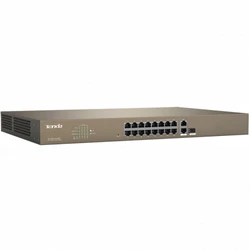 Коммутатор TENDA F1218P-16-250W 1000 Base-TX (1000 мбит/с), 1 SFP порт