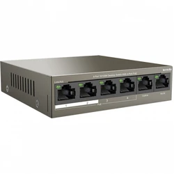 Коммутатор TENDA TEF1106P-4-63W 100 Base-TX (100 мбит/с)
