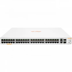 Коммутатор HPE Instant On 1960 48G 2XGT 2SFP+ JL808A (1000 Base-TX (1000 мбит/с), 2 SFP порта)
