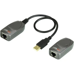 Аксессуар для сетевого оборудования ATEN USB2.0 Extender W/EU ADP UCE260 Кабель