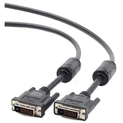 Кабель интерфейсный Cablexpert CC-DVI2-BK-6