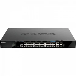 Коммутатор D-link DGS-1520-28MP/A1A 1000 Base-T (1000 мбит/с), 8 SFP портов