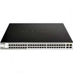 Коммутатор D-link DGS-1210-52MPP/E2A 1000 Base-T (1000 мбит/с), 4 SFP порта