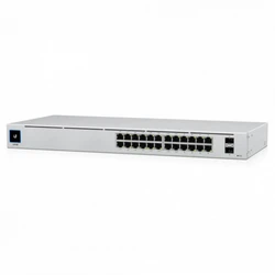 Коммутатор Ubiquiti PoE-коммутатор в стойку USW-24-POE 1000 Base-TX (1000 мбит/с), 2 SFP порта