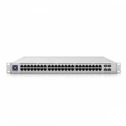 Коммутатор Ubiquiti USW-Enterprise-48-PoE 2.5 GBase-T (2500 мбит/с), 4 SFP порта