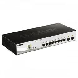 Коммутатор D-link DGS-1210-10P/F3A 1000 Base-TX (1000 мбит/с), 2 SFP порта