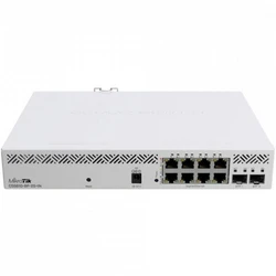 Коммутатор Mikrotik CSS610-8P-2S+IN 1000 Base-TX (1000 мбит/с), 2 SFP порта