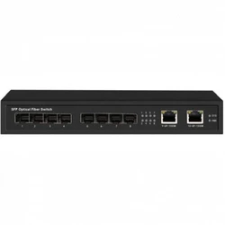 Коммутатор OSNOVO SW-7028 1000 Base-T (1000 мбит/с), 8 SFP портов
