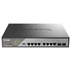Коммутатор D-link DSS-200G-10MPP DSS-200G-10MPP/A1A 1000 Base-T (1000 мбит/с), 2 SFP порта