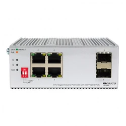 Коммутатор Origo OI2206P OI2206P/120W/A1A 1000 Base-T (1000 мбит/с), 2 SFP порта