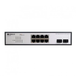 Коммутатор Origo OS2210FP OS2210FP/120W/A1A 1000 Base-T (1000 мбит/с), 2 SFP порта
