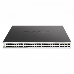 Коммутатор D-link DGS-1210-52MP/F4A 1000 Base-T (1000 мбит/с), 4 SFP порта