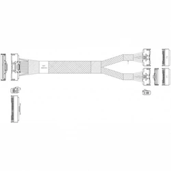Аксессуар для сетевого оборудования JPC P733BGB10800-1 Кабель