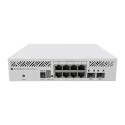 Коммутатор Mikrotik CRS310-8G+2S+IN 1000 Base-T (1000 мбит/с), 2 SFP порта