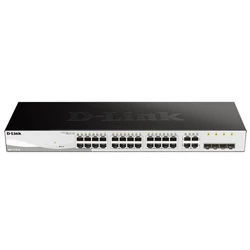 Коммутатор D-link DGS-1210-28/FL2A 1000 Base-T (1000 мбит/с), 4 SFP порта