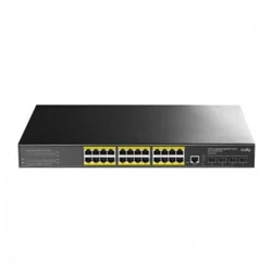 Коммутатор CUDY GS5024PS4 GS5024PS4-400W 1000 Base-T (1000 мбит/с), 4 SFP порта