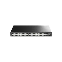 Коммутатор CUDY GS5048S4 1000 Base-T (1000 мбит/с), 4 SFP порта