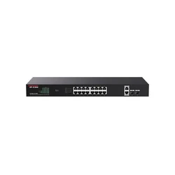 Коммутатор IP-COM G1120P-16-250W 1000 Base-T (1000 мбит/с), 2 SFP порта