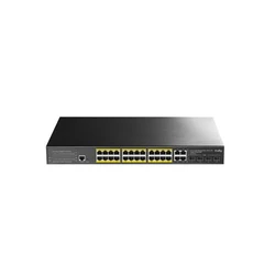 Коммутатор CUDY GS2028PS4-300W 1000 Base-T (1000 мбит/с), 4 SFP порта