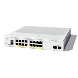 Коммутатор Cisco C1300-16P-2G 1000 Base-T (1000 мбит/с), 2 SFP порта