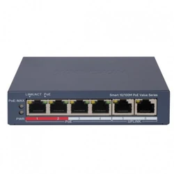 Коммутатор Hikvision DS-3E1106P-EI/M (100 Base-T (100 мбит/с))