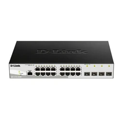 Коммутатор D-link DGS-1210-20/ME/B1A 1000 Base-TX (1000 мбит/с), 4 SFP порта