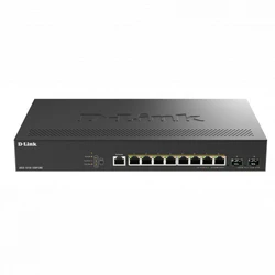 Коммутатор D-link DGS-1210-10XP DGS-1210-10XP/ME/C1A 1000 Base-T (1000 мбит/с), 2 SFP порта