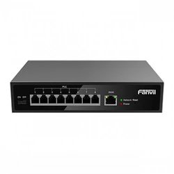 Коммутатор Fanvil PN8 (2-Wire) 1000 Base-T (1000 мбит/с)
