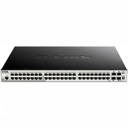 Коммутатор D-link DGS-1510-52XMP/A2A 1000 Base-T (1000 мбит/с), 4 SFP порта