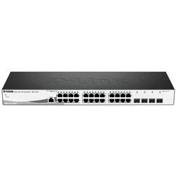 Коммутатор D-link DGS-1210-28/ME 1000 Base-TX (1000 мбит/с), 4 SFP порта