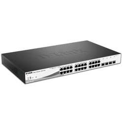 Коммутатор D-link DGS-1210-28P 1000 Base-TX (1000 мбит/с), 4 SFP порта