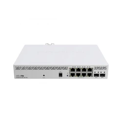Коммутатор Mikrotik CSS610-8P-2S+OUT 1000 Base-T (1000 мбит/с), 2 SFP порта