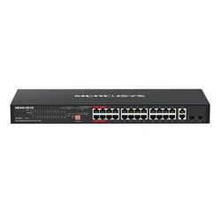 Коммутатор Mercusys MS128GP 1000 Base-T (1000 мбит/с), 2 SFP порта